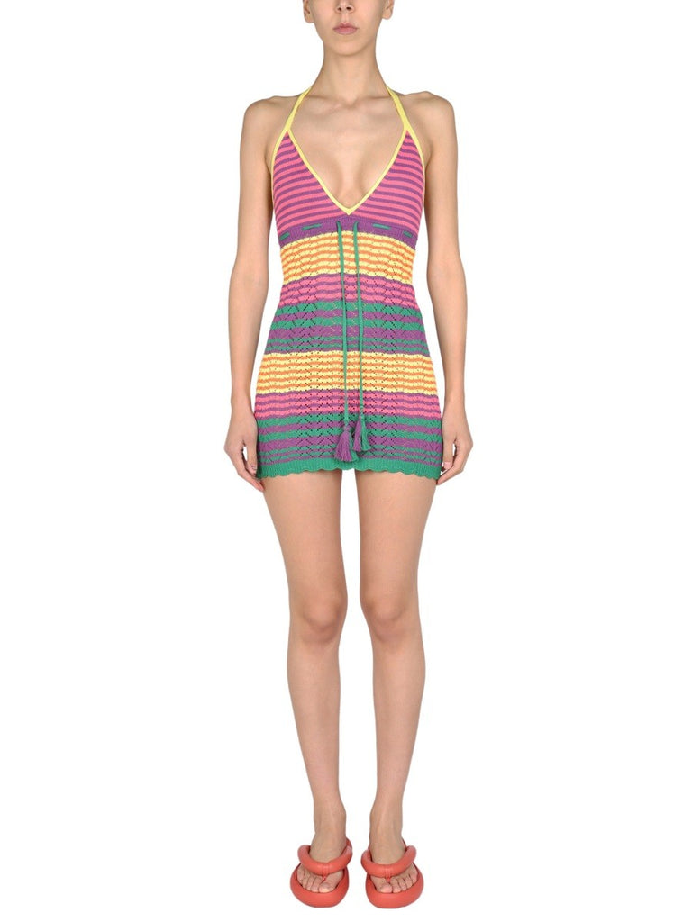 MINI STRIPED DRESS