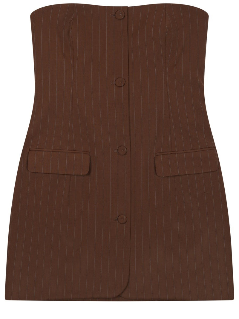 MINIABITO SARTORIALE A RIGHE