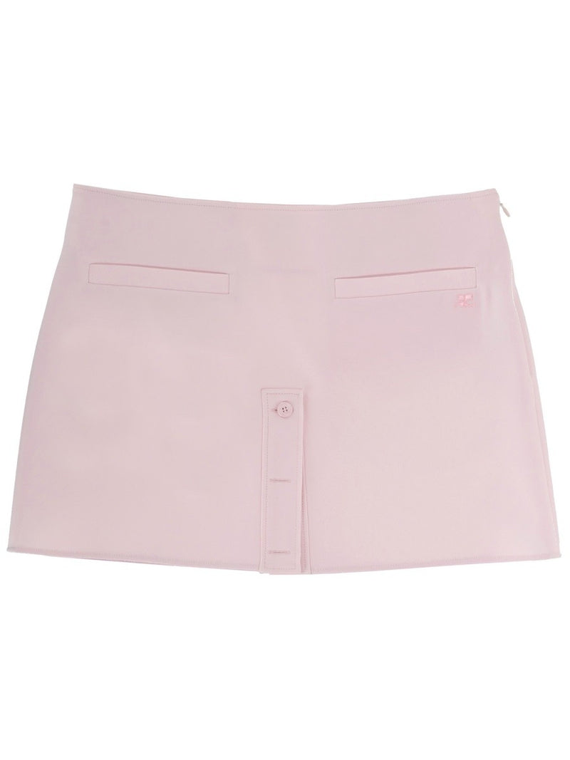 MINISKIRT WITH BUTTONS