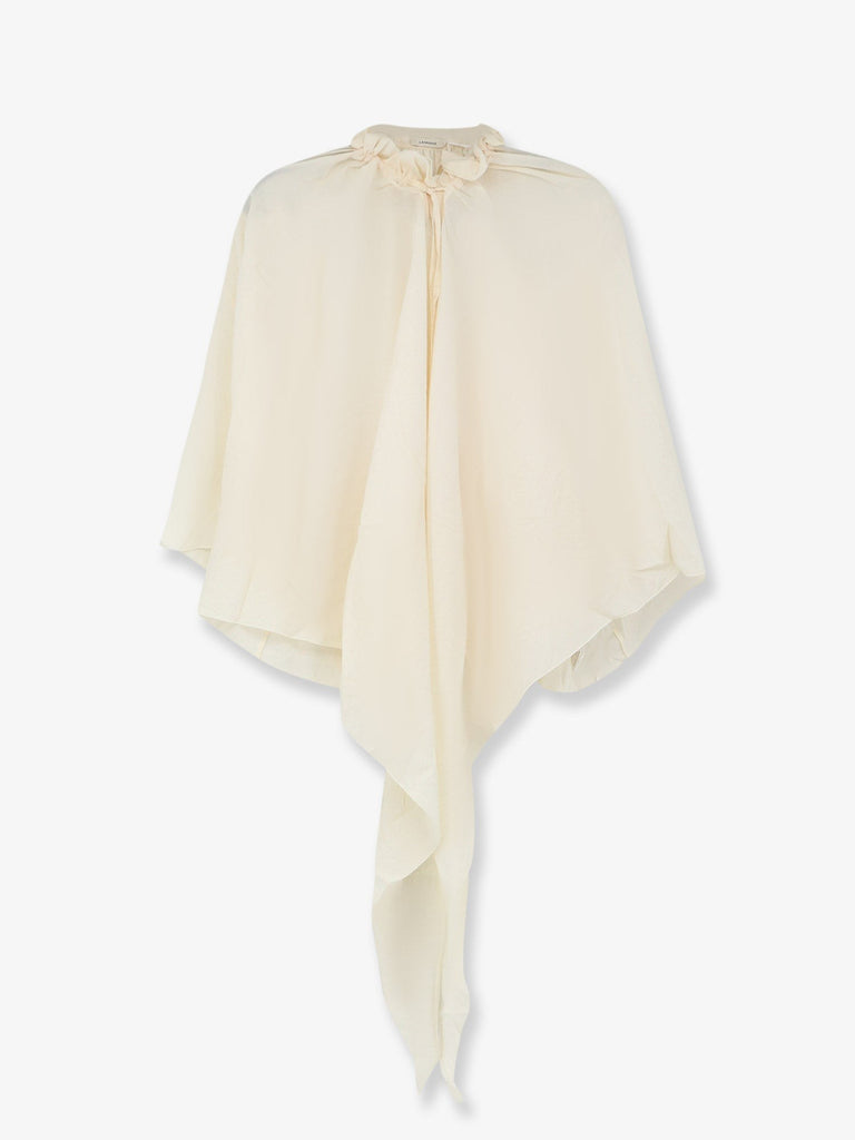 Modal and silk blend top