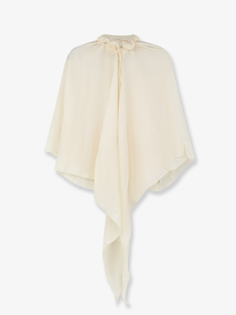 Modal and silk blend top