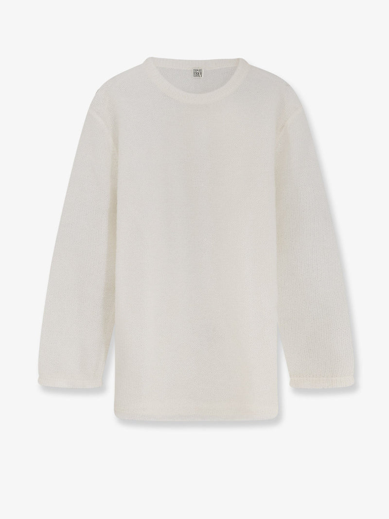 Mohair and wool blend sweater