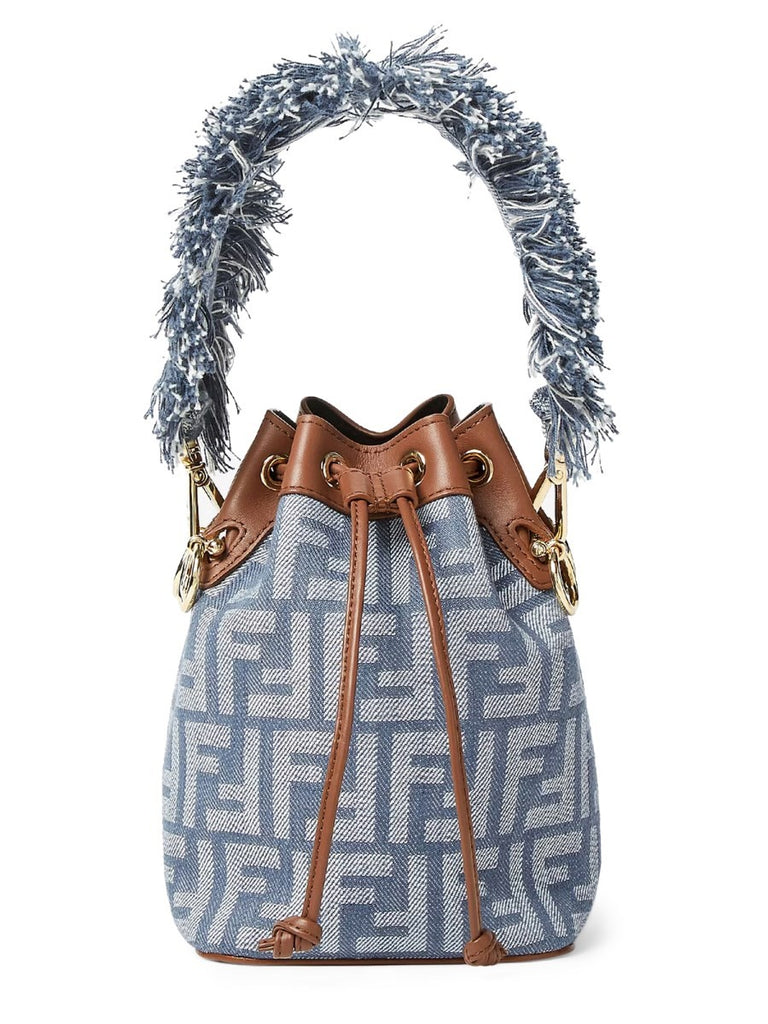 "MON TRESOR" BAG IN JACQUARD FF