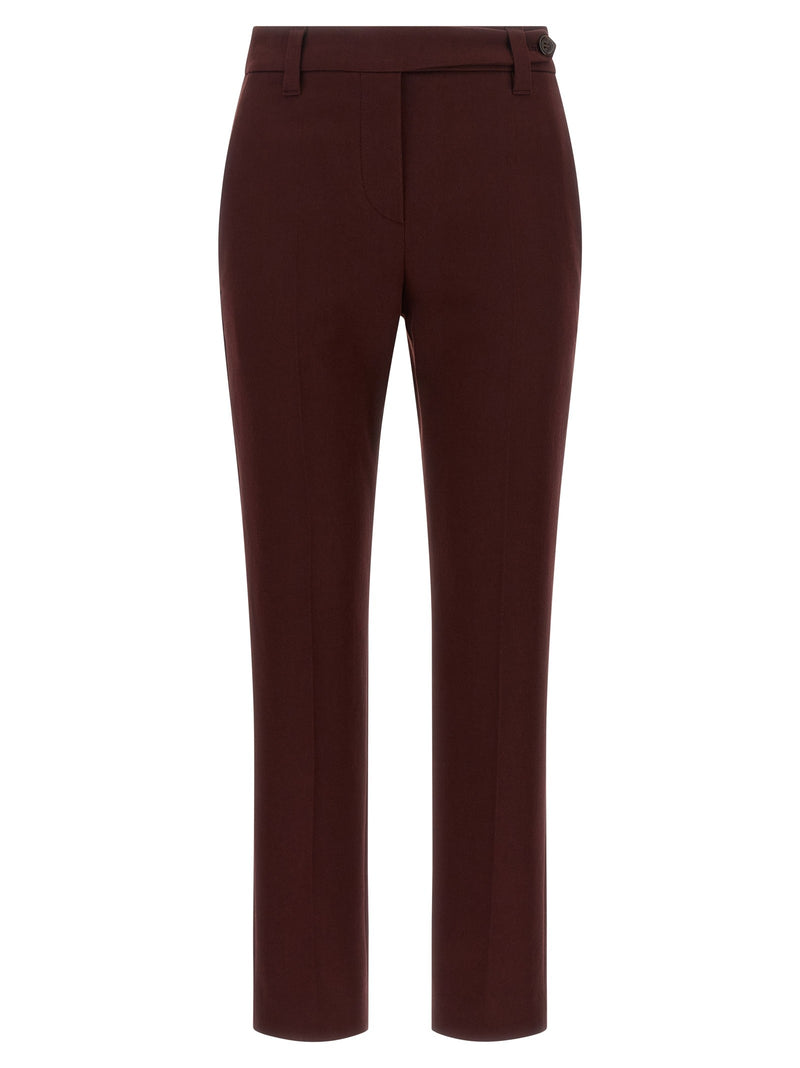'Monile' detail trousers