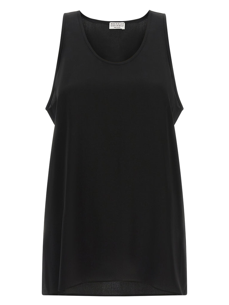 'Monile' Silk top