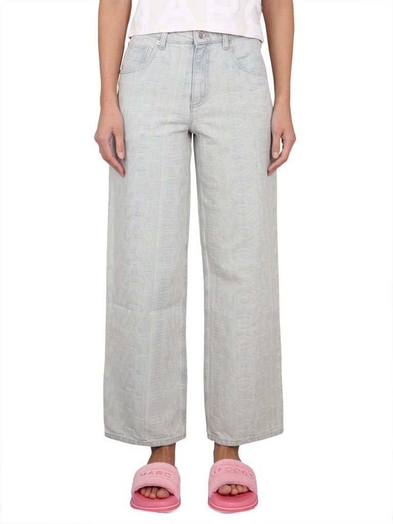 MONOGRAM DENIM JEANS