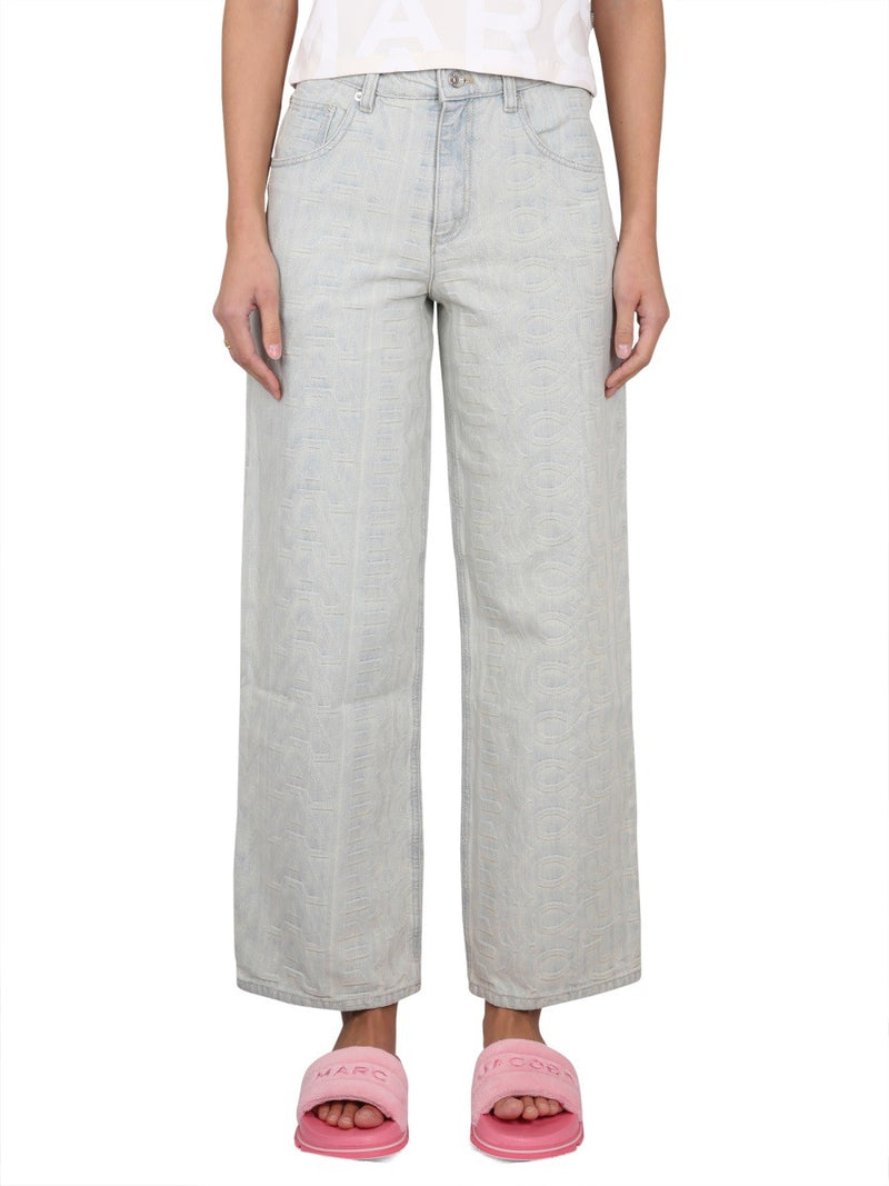 MONOGRAM DENIM JEANS