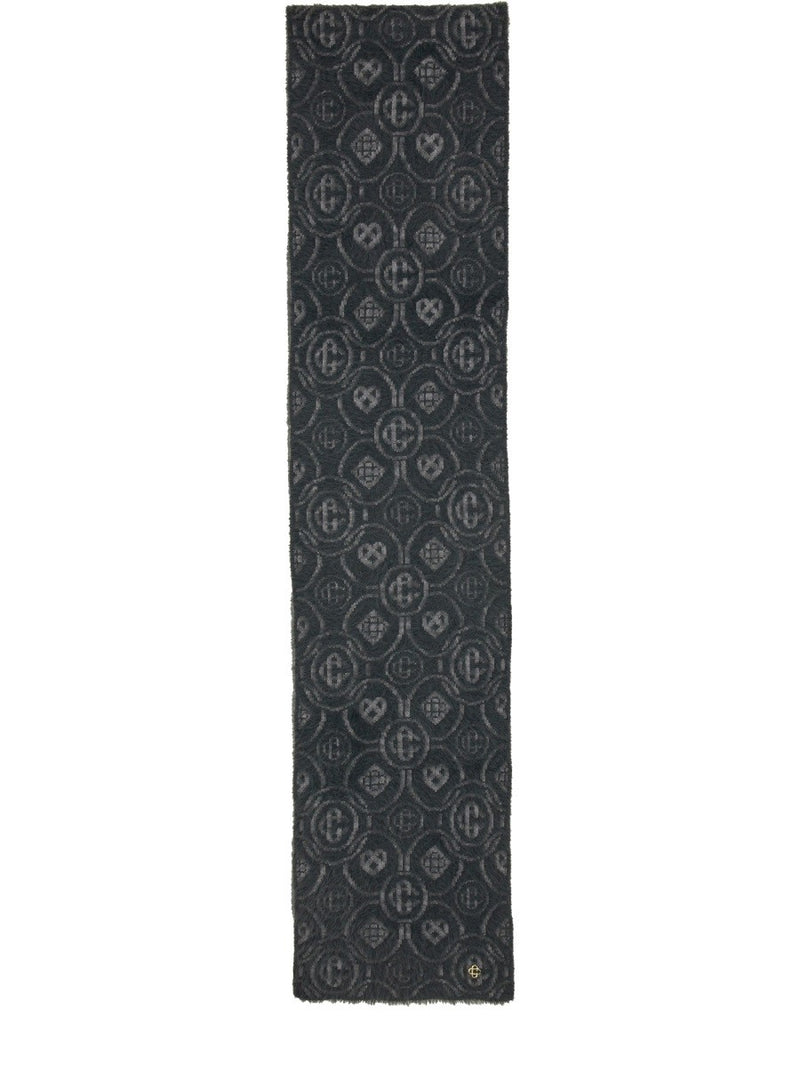MONOGRAM "FLUFFY" SCARF