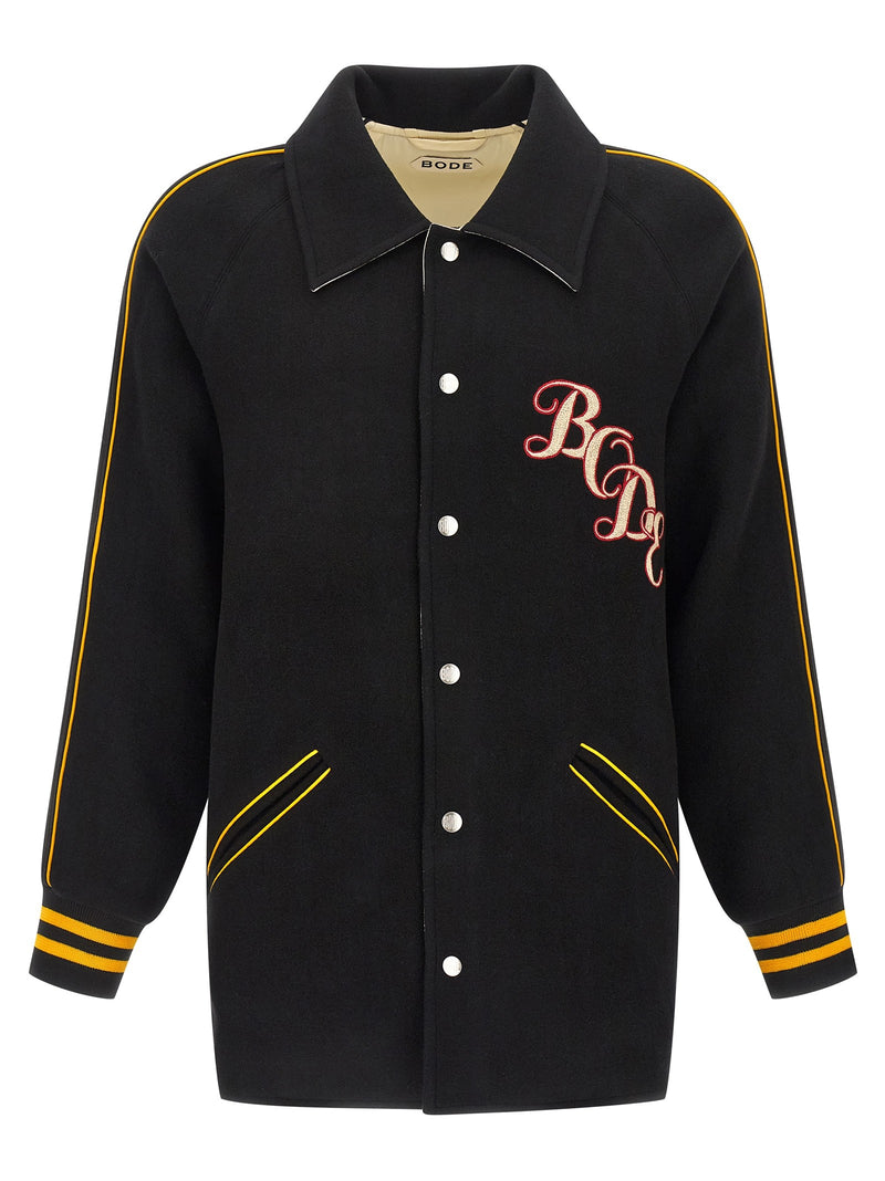 'Monogram Snap' reversible jacket