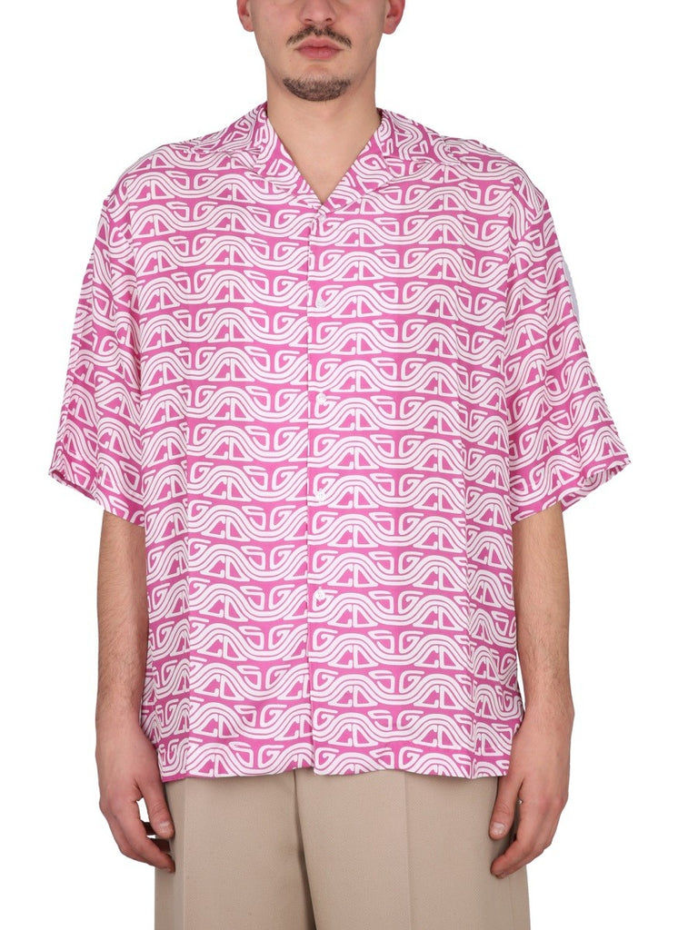 MONOGRAM WAVED SHIRT