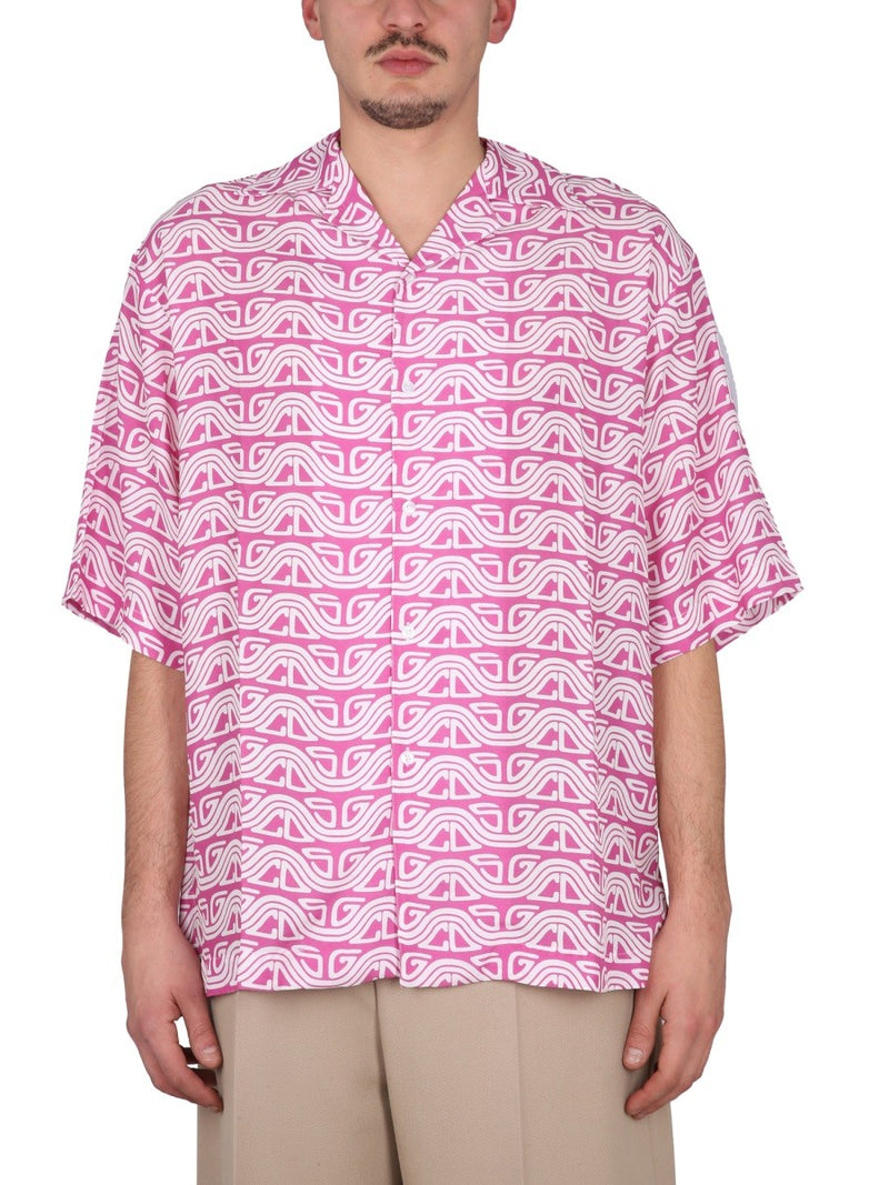 MONOGRAM WAVED SHIRT