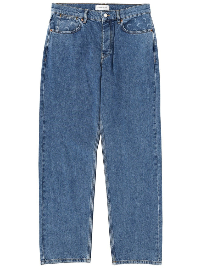 "MOON WAXED" JEANS