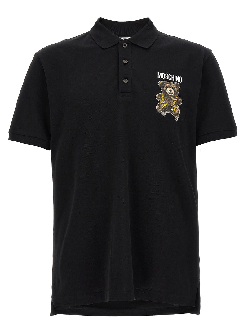 'Moschino Teddy Bear' Polo Shirt