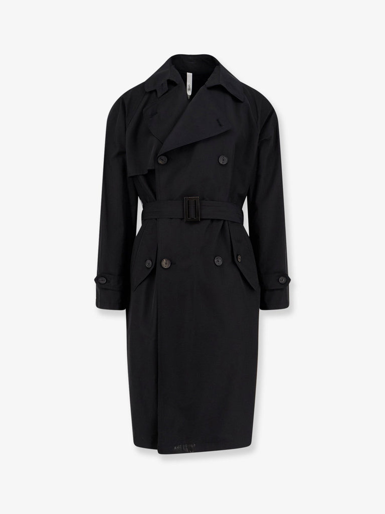 Motolese nylon and cotton trench