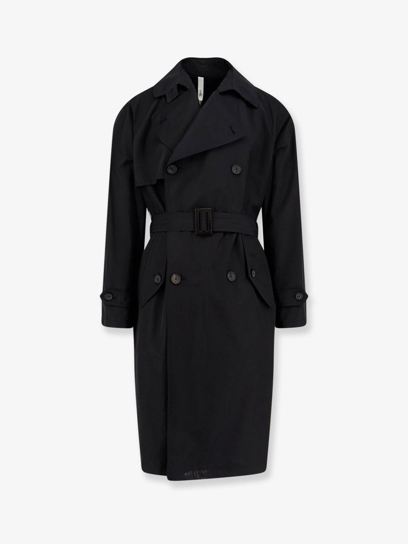 Motolese nylon and cotton trench