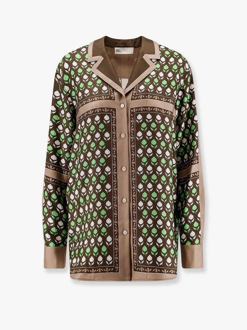 Multicolor silk shirt