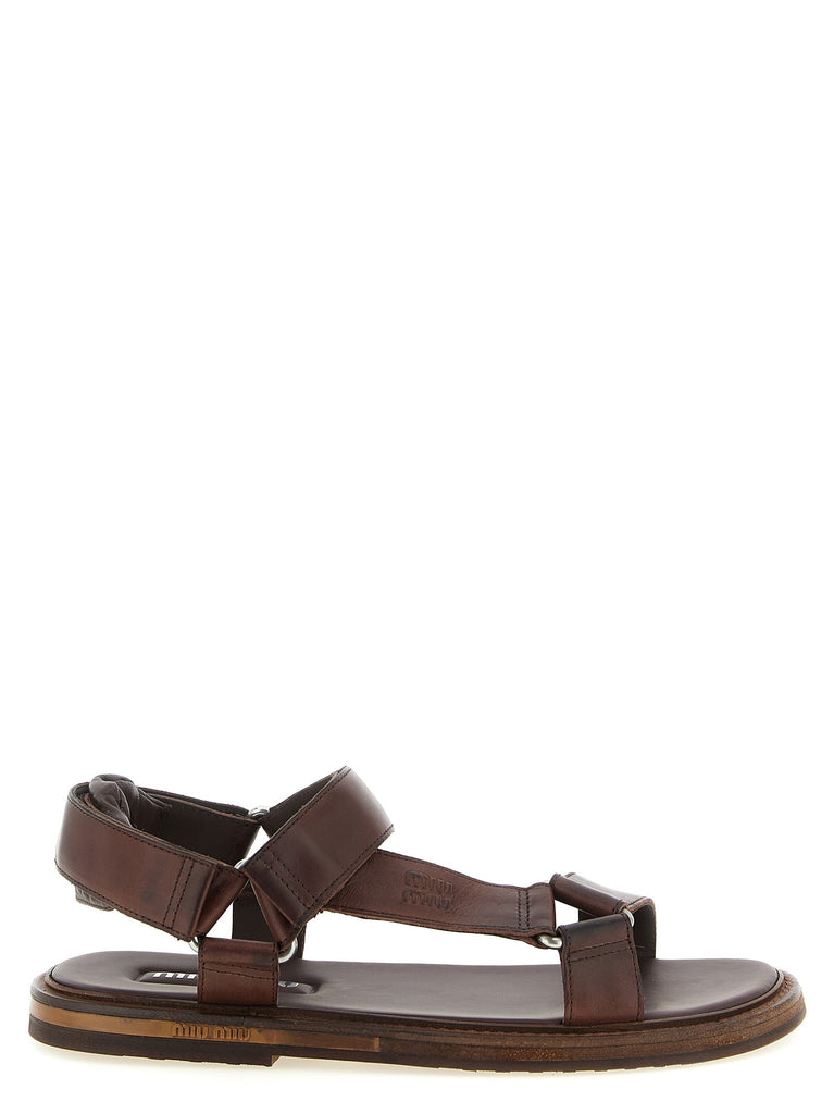 Multiple band sandals