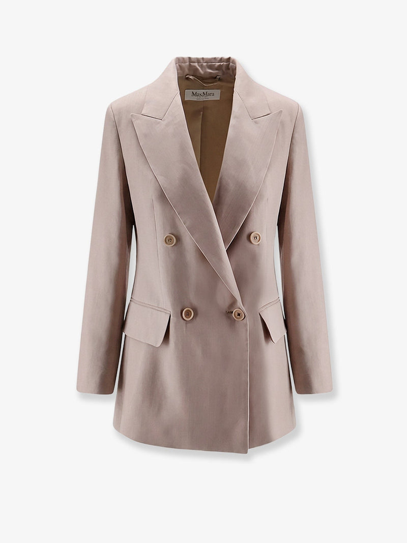 Mxsfeltro silk blazer