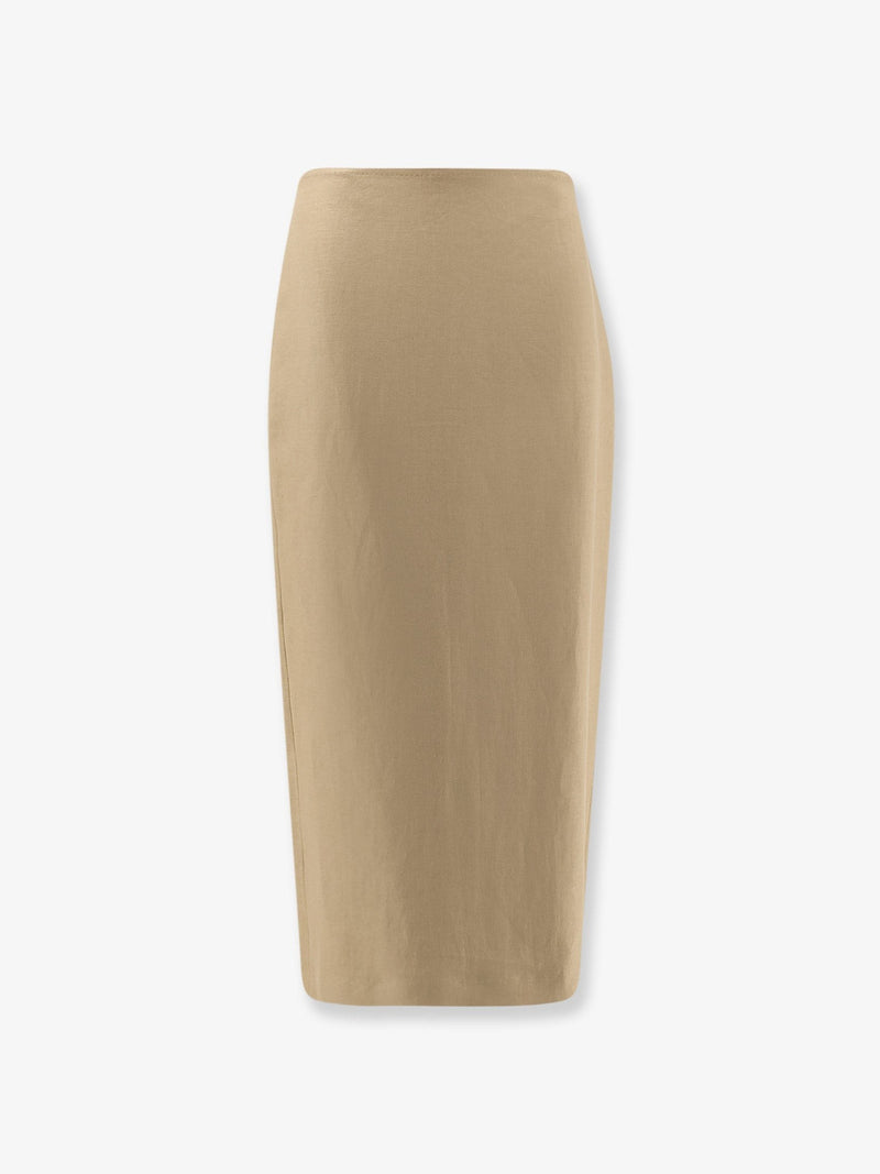 Mxsveranda linen midi skirt