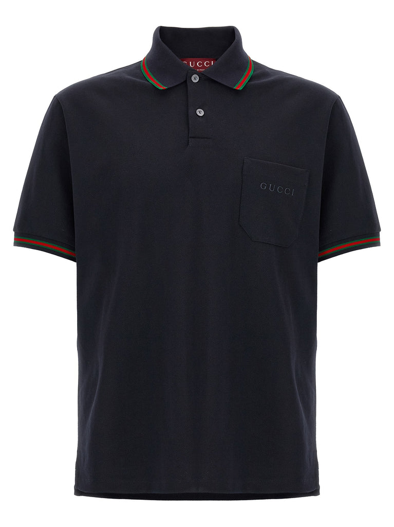 'Nastro Web' polo shirt