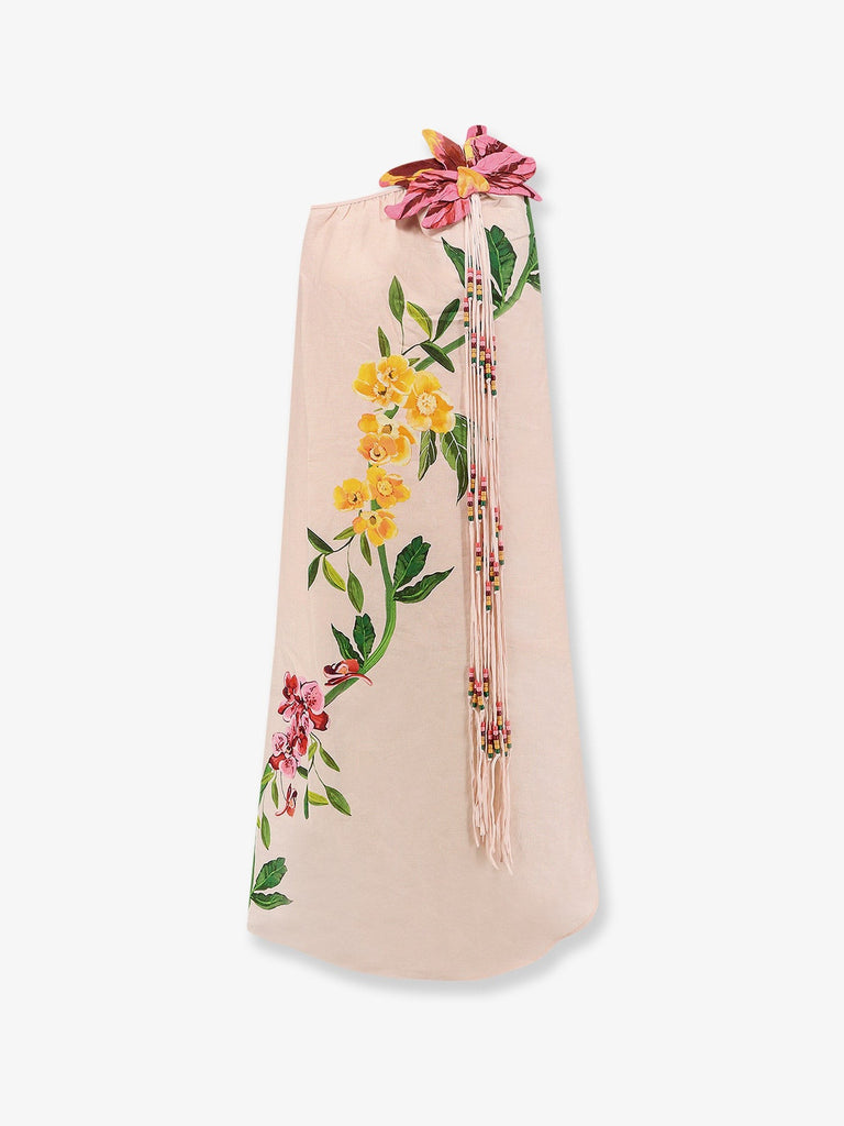 Natural linen dress