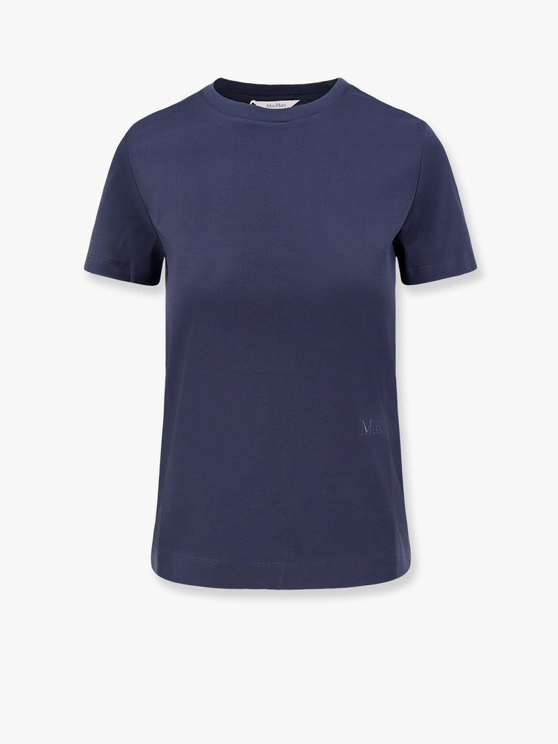 Nerina cotton t-shirt with Max Mara embroidery