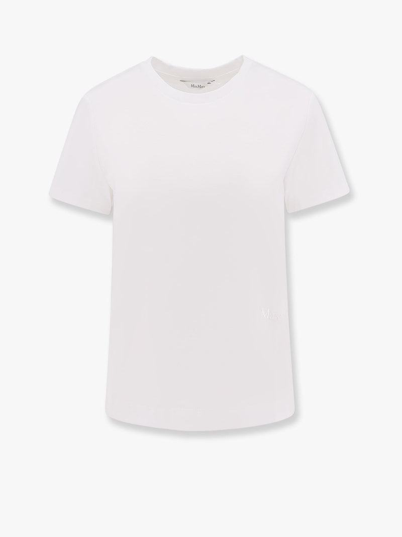 Nerina cotton t-shirt with Max Mara embroidery