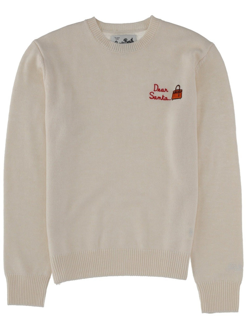 "NEW QUEEN" JERSEY WITH EMBROIDERY