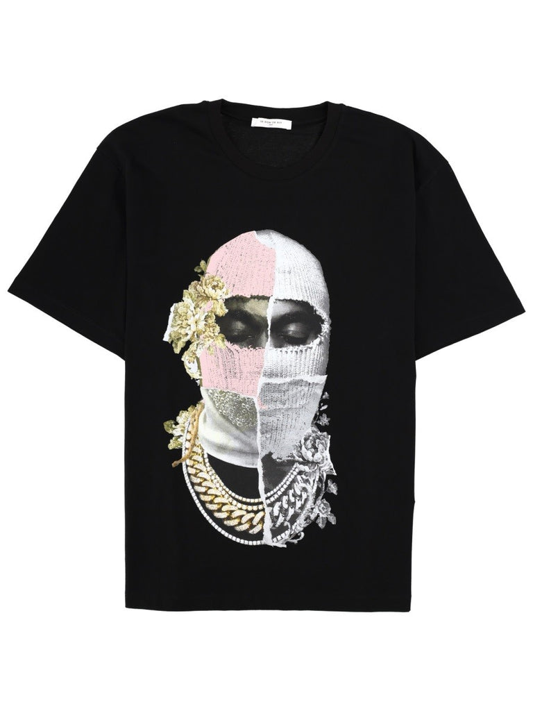 "NEWSPAPER MASK" T-SHIRT