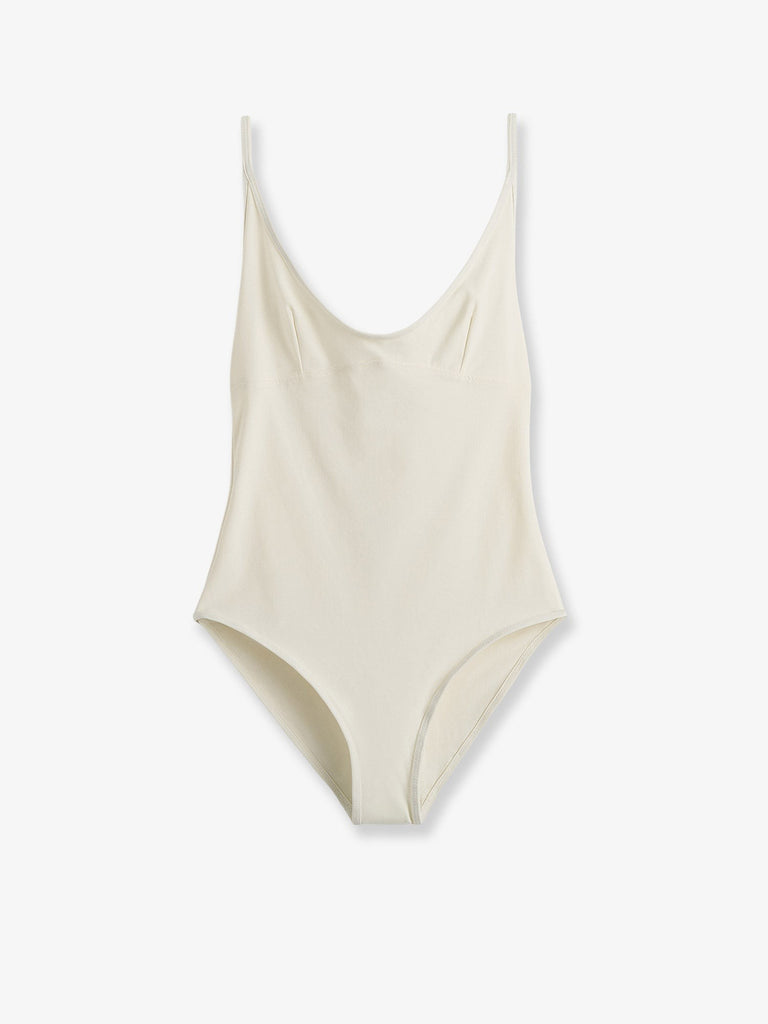 Nylon Scoop One-Piece Swimsuit