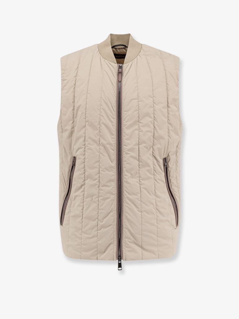 Nylon sleeveless jacket