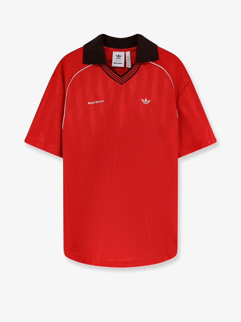 Nylon T-shirt with embroidered logo on the front