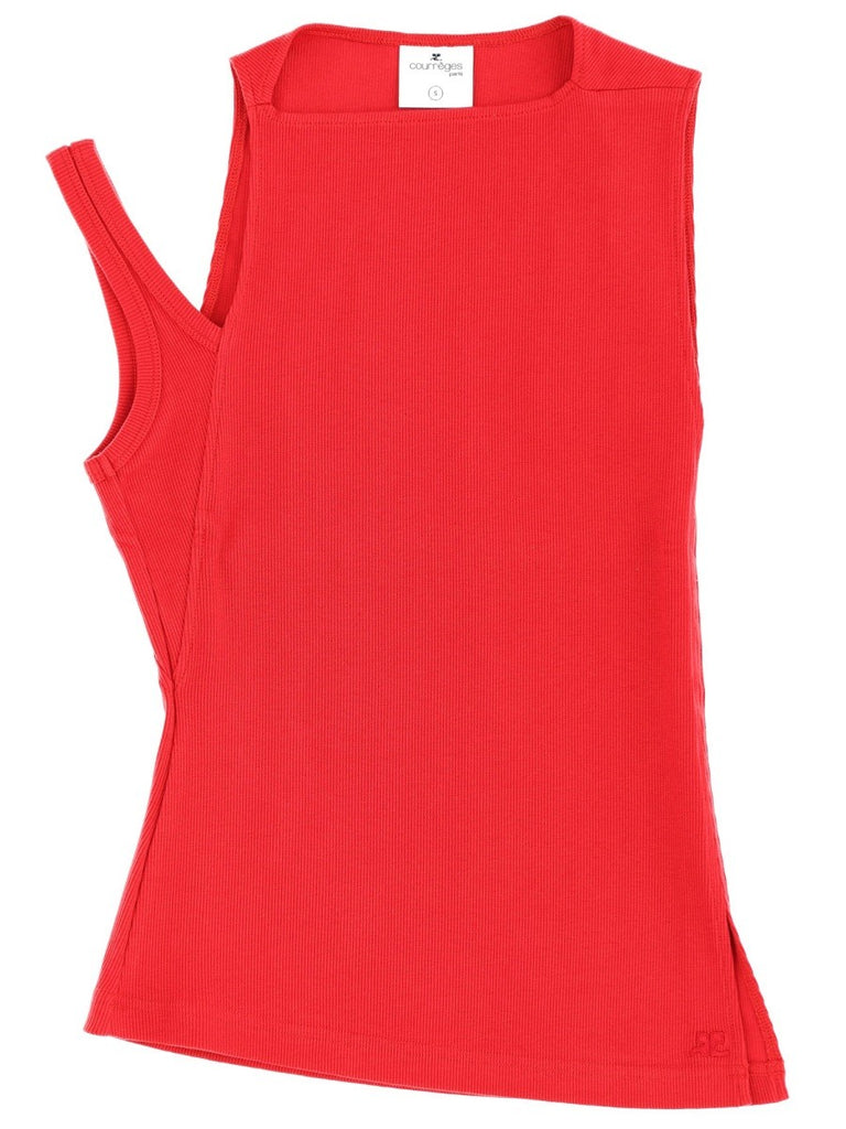 "OBLIQUE 90'S" TOP