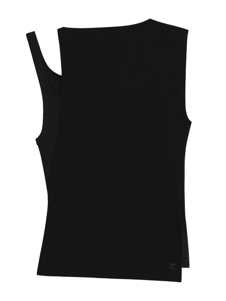 "OBLIQUE 90'S" TOP