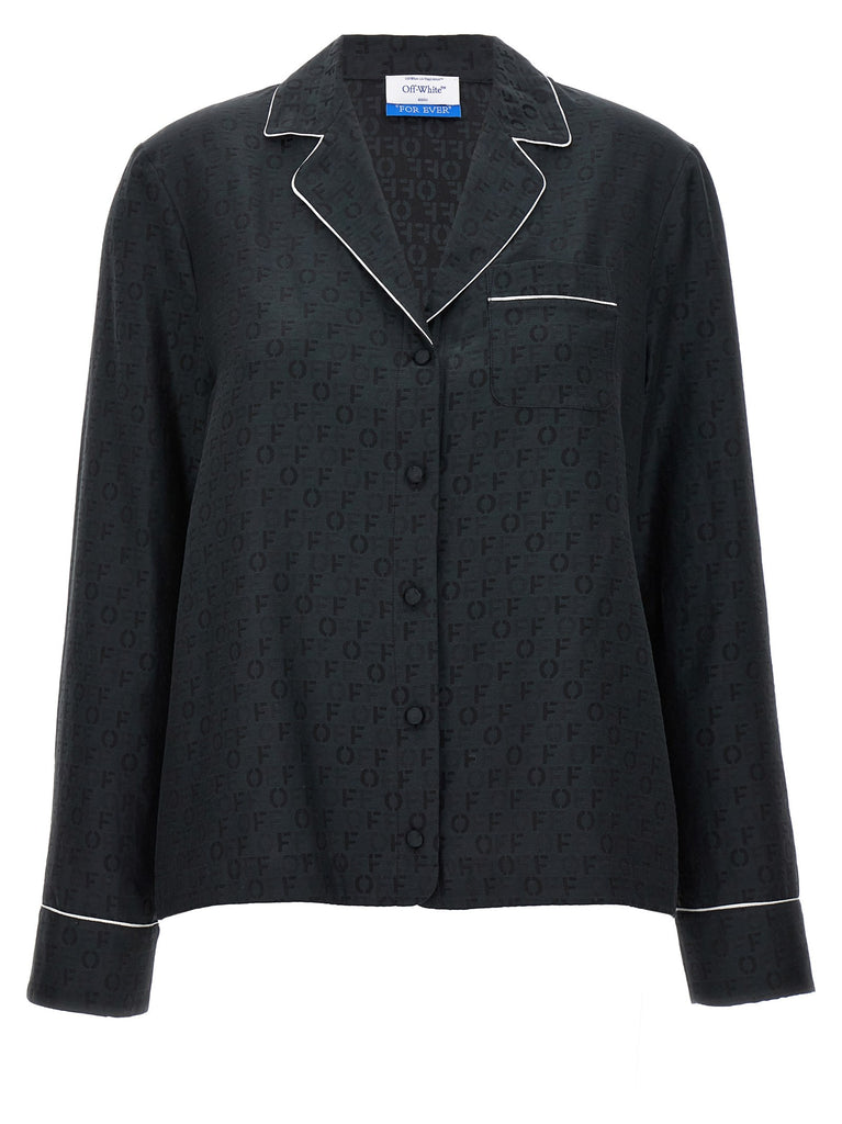 'Off Jaquard Pajama' shirt