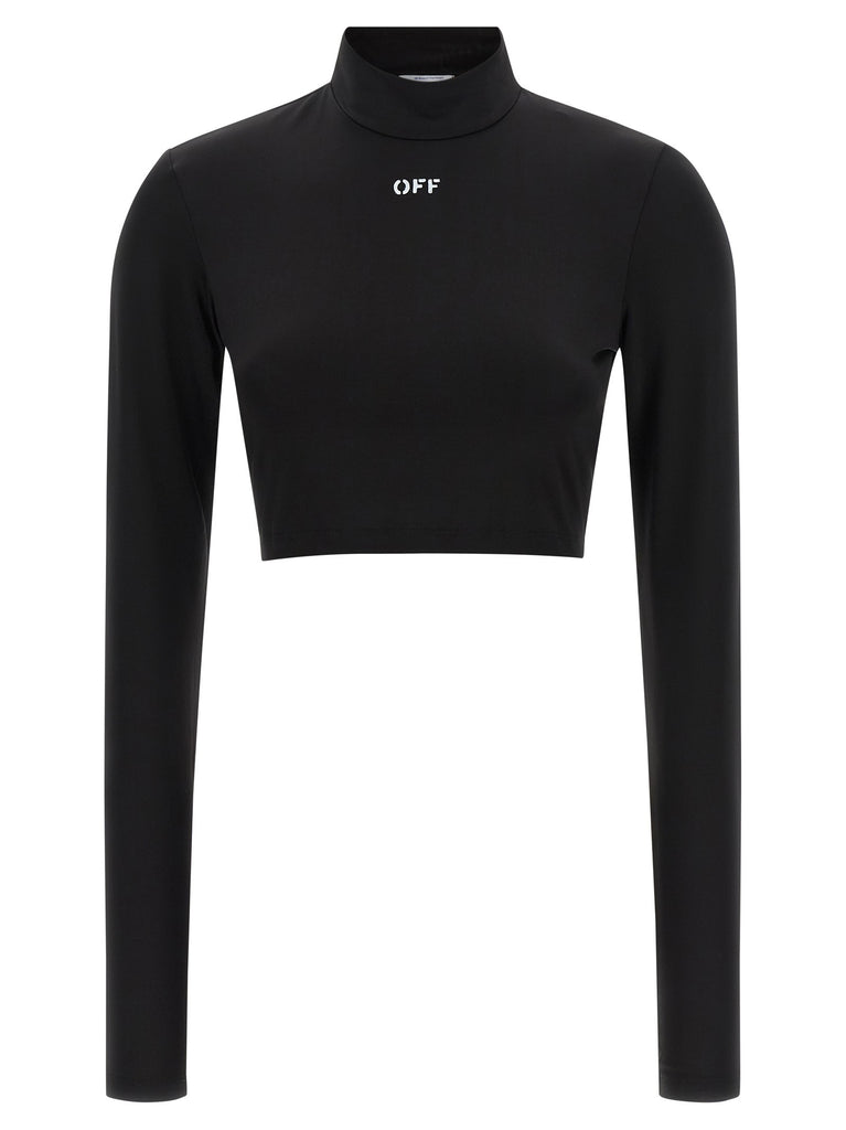 'Off Stamp' crop top