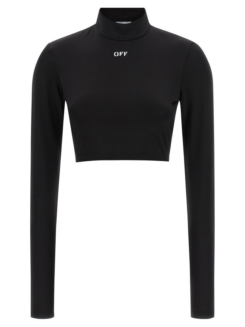 'Off Stamp' crop top