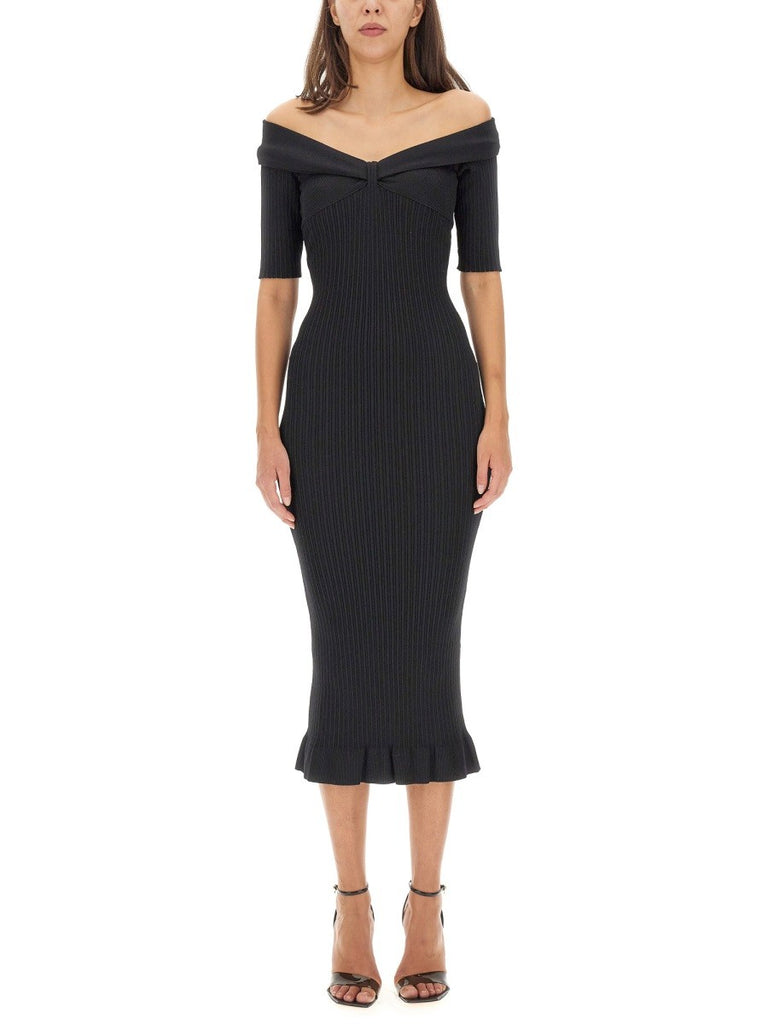 OFF-THE-SHOULDER DRESS