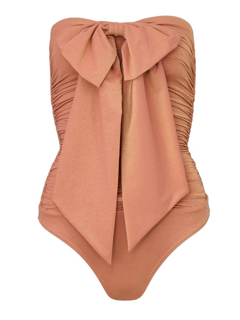 ONE PIECE SWIMSUIT WITH BOW "COCO"