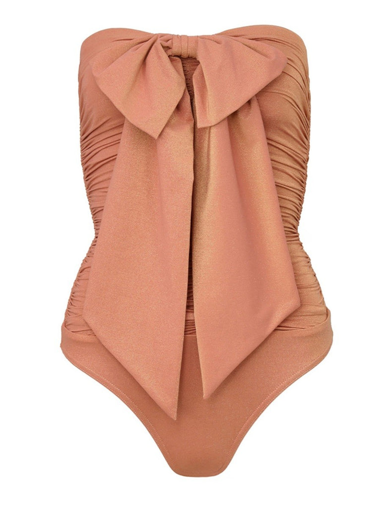 ONE PIECE SWIMSUIT WITH BOW "COCO"
