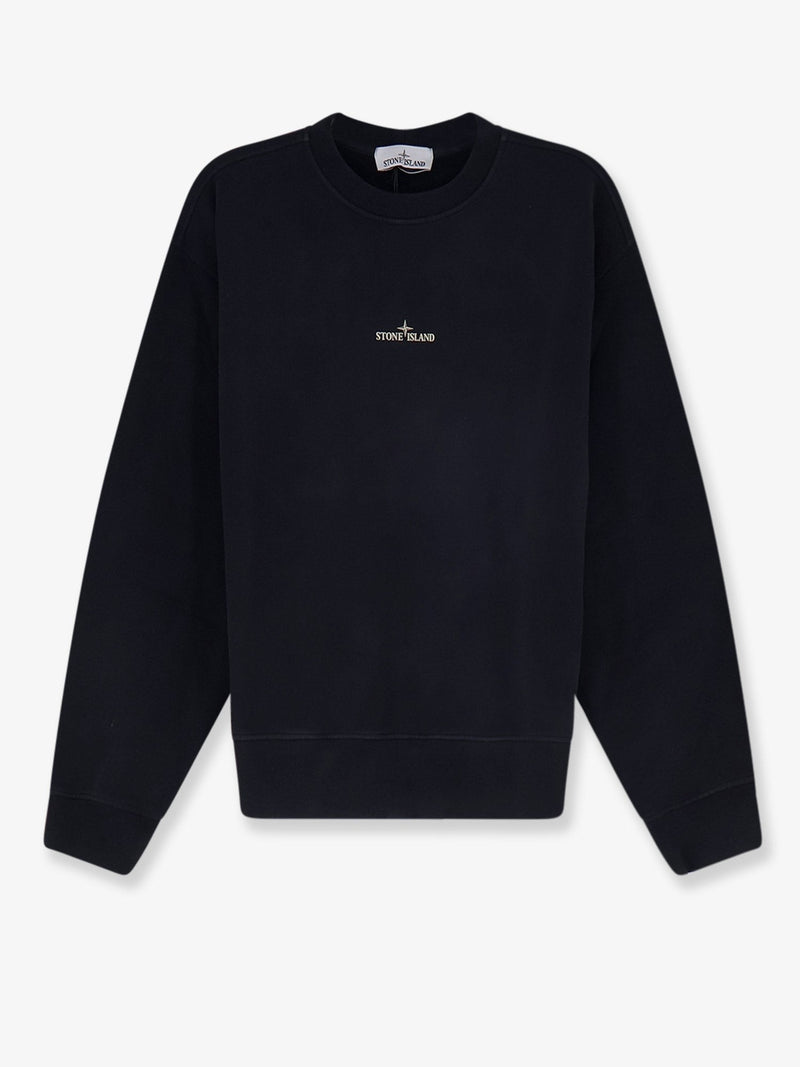 Organic cotton sweatshirt with Logo print