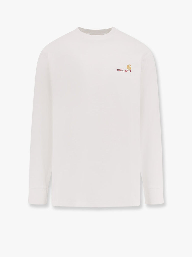 Organic cotton t-shirt with lettering logo on the front
