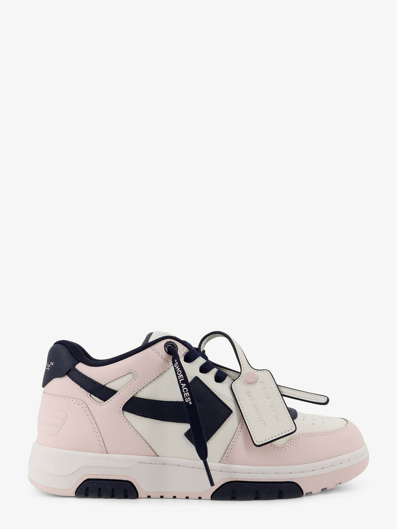 Out of Office leather sneakers with iconic logo on the side