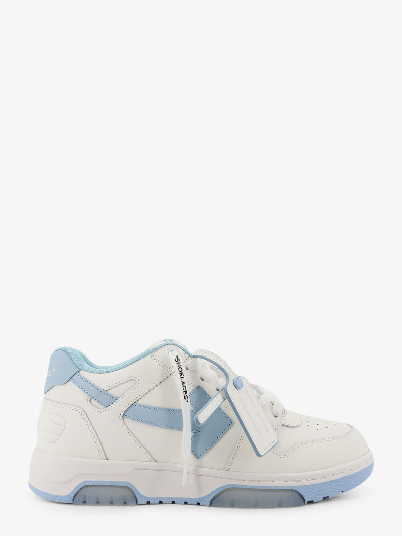 Out of Office leather sneakers with iconic logo on the side