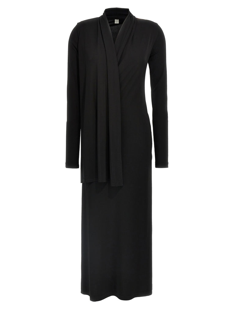 'Overlapped Jersey' dress
