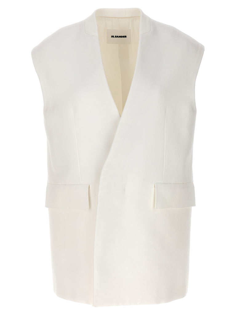 Oversize tailored vest