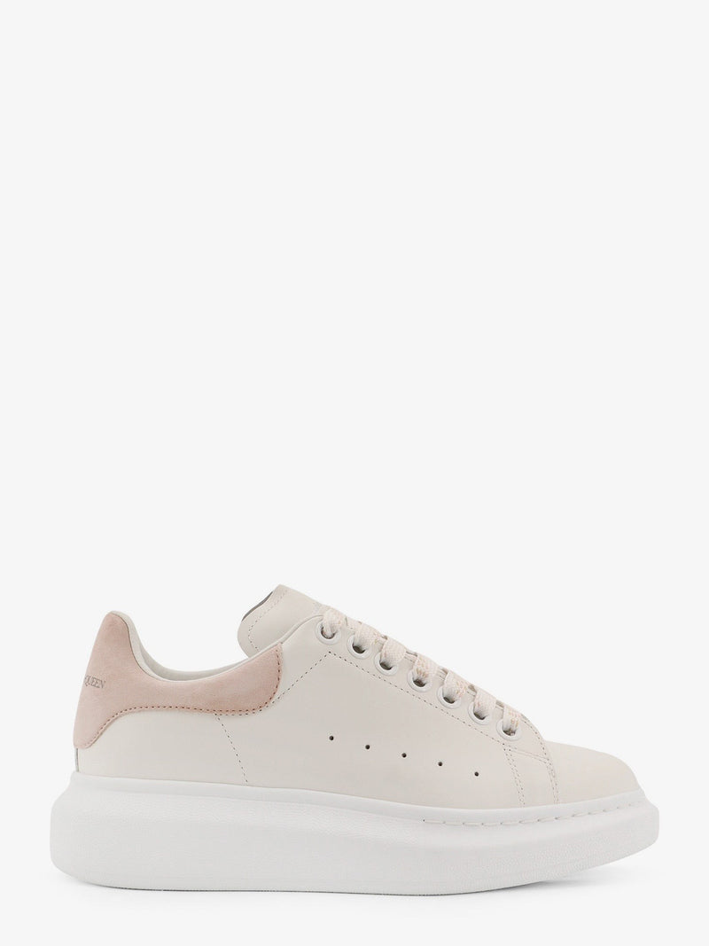 Oversized leather sneakers