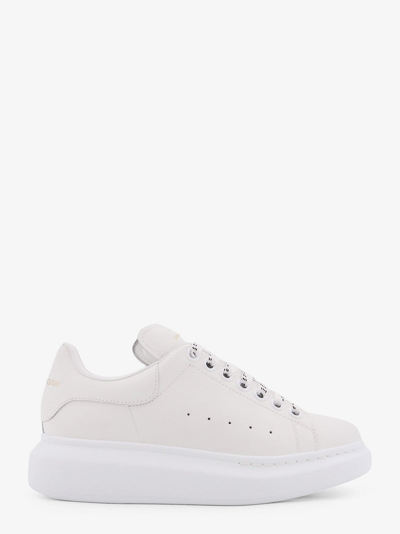 Oversized leather sneakers