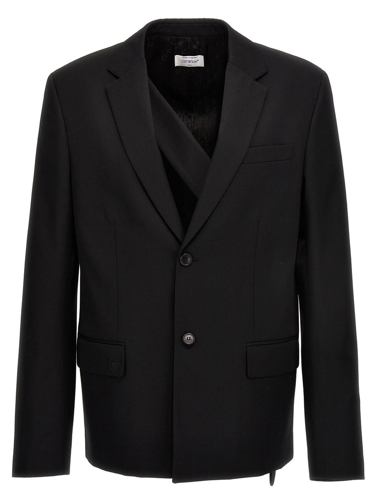 'OW Embroidery' blazer