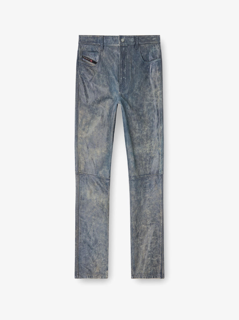 P-Vyll-Qmbw leather trousers